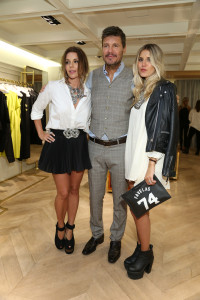 Mica Tinelly junto a su socia Romina Pigretti y Marcelo Tinelli   -Apertura Ginebra Patio Bulrich inv 2015 (36)