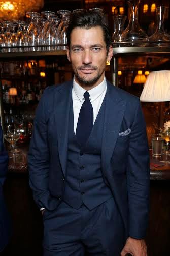 LONDON, ENGLAND - JUNE 11: David Gandy attends a dinner hosted by Tommy Hilfiger and Dylan Jones to celebrate LCM SS17 at Cafe Monico on June 11, 2016 in London, England. (Photo by Darren Gerrish/Getty Images) *** Local Caption *** David Gandy
